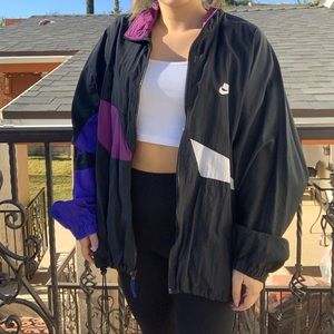 Vintage 90s Nike windbreaker jacket